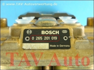 ABS Hydraulik-Aggregat Bosch 0265201019 VG Opel 90273620