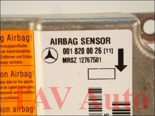 Airbag Sensor Mercedes A 0018200026[11] MRSZ 12767501 Temic