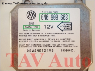 Airbag VW2 Steuergeraet VW 6N0909603 Siemens 5WK4137