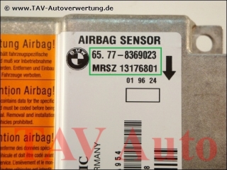 Air Bag control unit BMW 65778369023 Temic MRSZ 13176801 Sensor