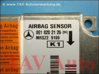 Airbag Steuergeraet Sensor Mercedes A 0018202126[04] Temic MRSZ2 9169 K1