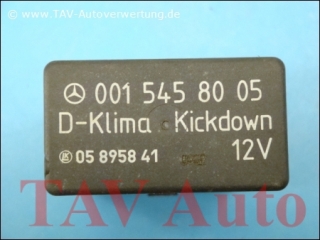 Control unit D-Klima + Kickdown Mercedes-Benz A 001-545-80-05 LK 05-8958-41