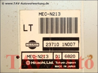 Motor-Steuergeraet 23710-1N007 LT Hitachi MEC-N213 D1 Nissan Almera N15 GA14DE