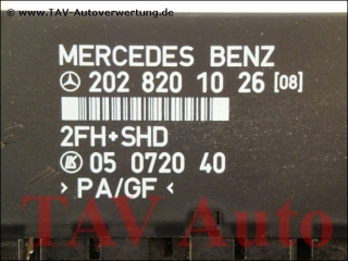 2FH+SHD Control unit Mercedes-Benz A 202-820-10-26 [08] Lk 05-0720-40