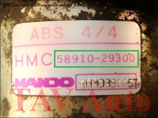 ABS 4/4 Hydraulic unit HMC 5891029300 Mando Hyundai Coupe Lantra Elantra