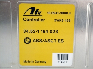 ABS/ASCT-ES Control unit 34521164023 Ate 10094108084 5WK8-438 BMW E36