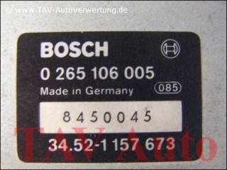 ABS/ASR Steuergeraet BMW 34.52-1157673 Bosch 0265106005