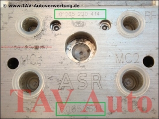 ABS/ASR Hydraulic unit Alfa Romeo 166 60652611 Bosch 0-265-220-414 0-273-004-167