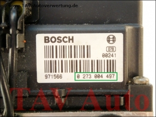 ABS/ASR Hydraulikblock Alfa Romeo 166 A152 60652611 Bosch 0265220414 0273004497