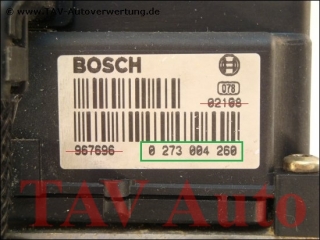ABS/ASR Hydraulic unit Ford 99VB2C219AC Bosch 0-265-220-467 0-273-004-260