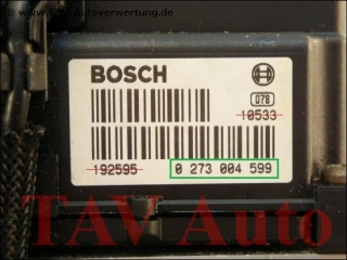 ABS/ASR Hydraulic unit Opel GM 24-437-929 WA WQ Bosch 0-265-220-644 0-273-004-599