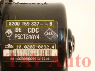 ABS/CDC/ADAM Hydraulic unit 8200-159-837-B P5CT2AAY4 Ate 10020600924 10096014223 Renault Espace
