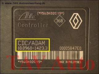 ABS/CDC/ADAM Hydraulic unit 8200-159-837-D P5CT2AAY4 Ate 10020601054 10096014233 Renault Espace Laguna