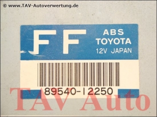 ABS Steuergeraet 89540-12250 FF Toyota Corolla E10