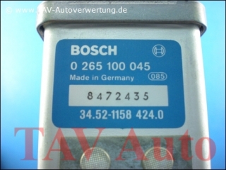 ABS Control unit BMW 34.52-1158-424.0 Bosch 0-265-100-045