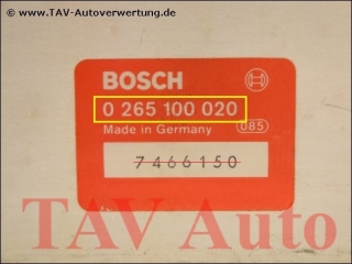ABS Steuergeraet BMW 34.52-1154998 Bosch 0265100020