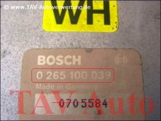 ABS Steuergeraet Bosch 0265100039 WH Opel Vectra-A