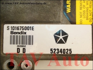 ABS Control unit Chrysler 5234025 S101675001-E 2820652-DD Bendix Siemens