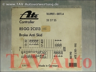 ABS Steuergeraet Ford 85GG2C013AC Ate 10.0901-0011.4