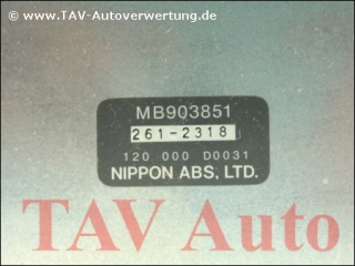 ABS Steuergeraet Mitsubishi MB903851 120000D0031 48/48