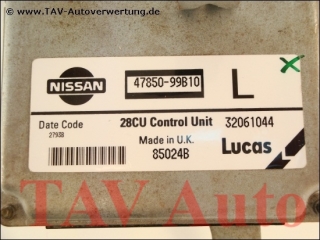 ABS Steuergeraet Nissan 47850-99B10 L Lucas 32061044 Micra (K11)