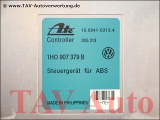 ABS Steuergeraet VW 1H0907379B Ate 10.0941-0313.4 3X5313 blau