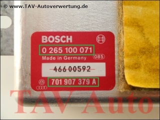 ABS Steuergeraet VW T4 701907379A Bosch 0265100071