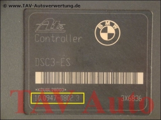 ABS/DSC/DSC3-ES Hydraulic unit BMW 34-51-1-166-037 Ate 10020402164 10094708023