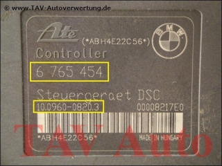 ABS/DSC Hydraulikblock BMW 34.51-6765452 6765454 Ate 10.0206-0026.4 10.0960-0820.3