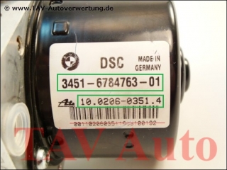 ABS/DSC Hydraulik-Aggregat BMW 3451-6784763-01 3452-6784764-01 Ate 10.0206-0351.4 10.0960-0839.3