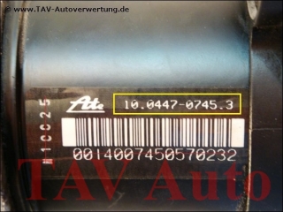 ABS+EDS Hydraulik-Aggregat 3A0698217B Ate 10.0447-0745.3 10.0501-7848.3 VW Passat