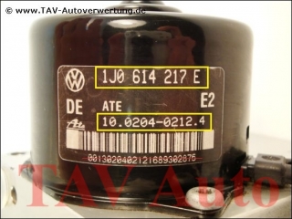 ABS/EDS-Aggregat VW 1J0614217E 1J0907379Q Ate 10.0204-0212.4 10.0949-0332.3 5WK8477