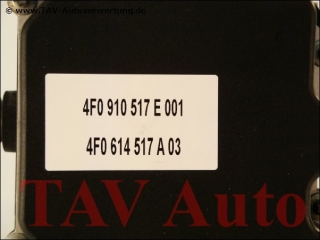ABS/ESP Hydraulic unit 4F0-614-517-A 4F0-910-517-E Bosch 0-265-234-111 0-265-950-359 Audi A6