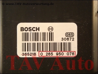 ABS/ESP Hydraulic unit Ford 3S712C405AA Bosch 0-265-225-154 0-265-950-076