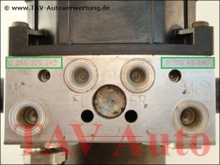 ABS/ESP Hydraulic unit Mazda F-153-43-7A0 Bosch 0-265-225-242 0-265-950-107 F1Y3437A0B