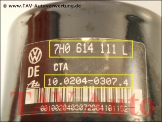 ABS/ESP Hydraulikblock VW T5 7H0614111L 7H0907379L Ate 10.0204-0307.4 10.0925-0338.3