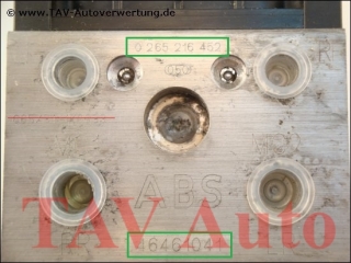 ABS Hydraulik-Aggregat 46461041 Bosch 0265216452 0273004105 Lancia Kappa