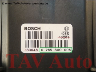 ABS Hydraulikblock 46743750 Bosch 0265222011 0265800005 Alfa Romeo 147 71736094