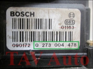 ABS Hydraulic unit 46744771 Bosch 0-265-216-622 0-273-004-478 0-273-004-463 Fiat Punto 71714724 71718729