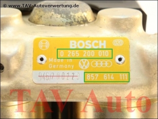 ABS Hydraulikblock Bosch 0265200010 857614111 Audi VW