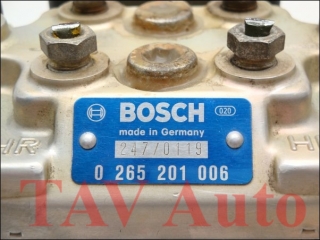 ABS Hydraulic unit Bosch 0-265-201-006 1-153-424 34-51-1-153-424 BMW E24 628CSi 635CSi