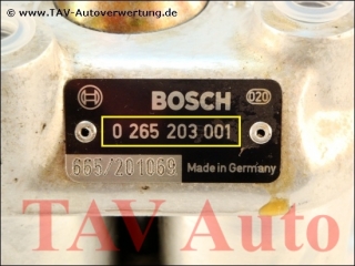 ABS Hydraulikblock Bosch 0265203001 XC 90444660 90444661 Opel Omega-B