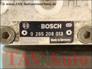 ABS Hydraulik-Aggregat Bosch 0265208013 BB Opel 90442135 530111 Saab 4243358