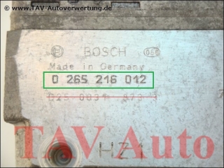 ABS Hydraulic unit Bosch 0-265-216-012 0-273-004-137 Renault Espace