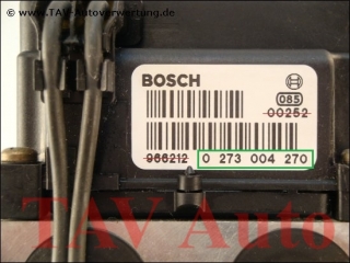 ABS Hydraulic unit Bosch 96-305-329-80 0-265-216-543 0-273-004-270 Peugeot 406