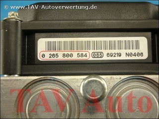 ABS Hydraulikblock Dacia Renault 8200694434 Bosch 0265231993 0265800584