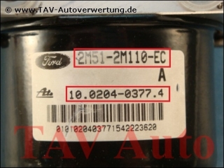 ABS Hydraulik-Aggregat Ford 2M51-2M110-EC Ate 10.0204-0377.4 10.0925-0115.3 5WK84031