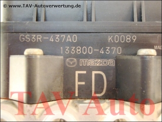 ABS Hydraulikblock GS3R-437A0 133800-4370 K0089 FD Mazda 6 (GSYR437A0A)