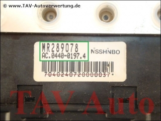 ABS Hydraulic unit MR289078 AC051191911 Q003T05771 AC044001974 A509800064 X2T31972M Mitsubishi Galant