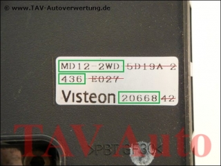 ABS Hydraulic unit Mazda GR1L-437A0 Sumitomo MD122WD 436 Visteon 20668 GRYL437A0